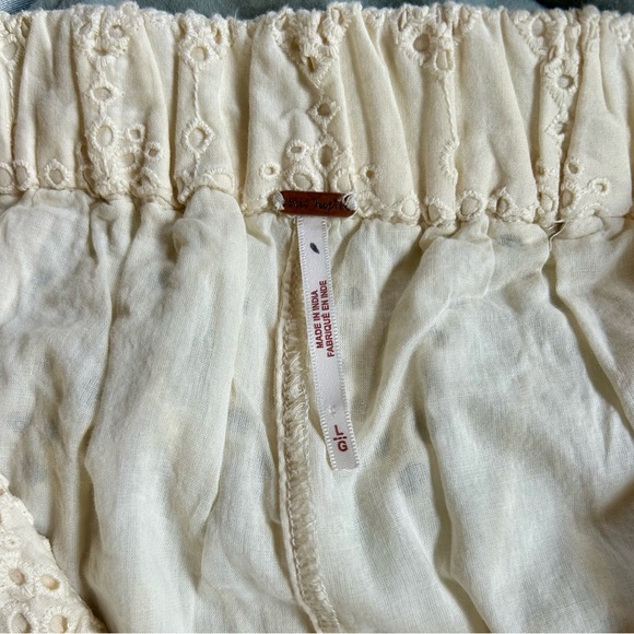 Free People Emma Embroidered Pants NWOT - Picture 6 of 8